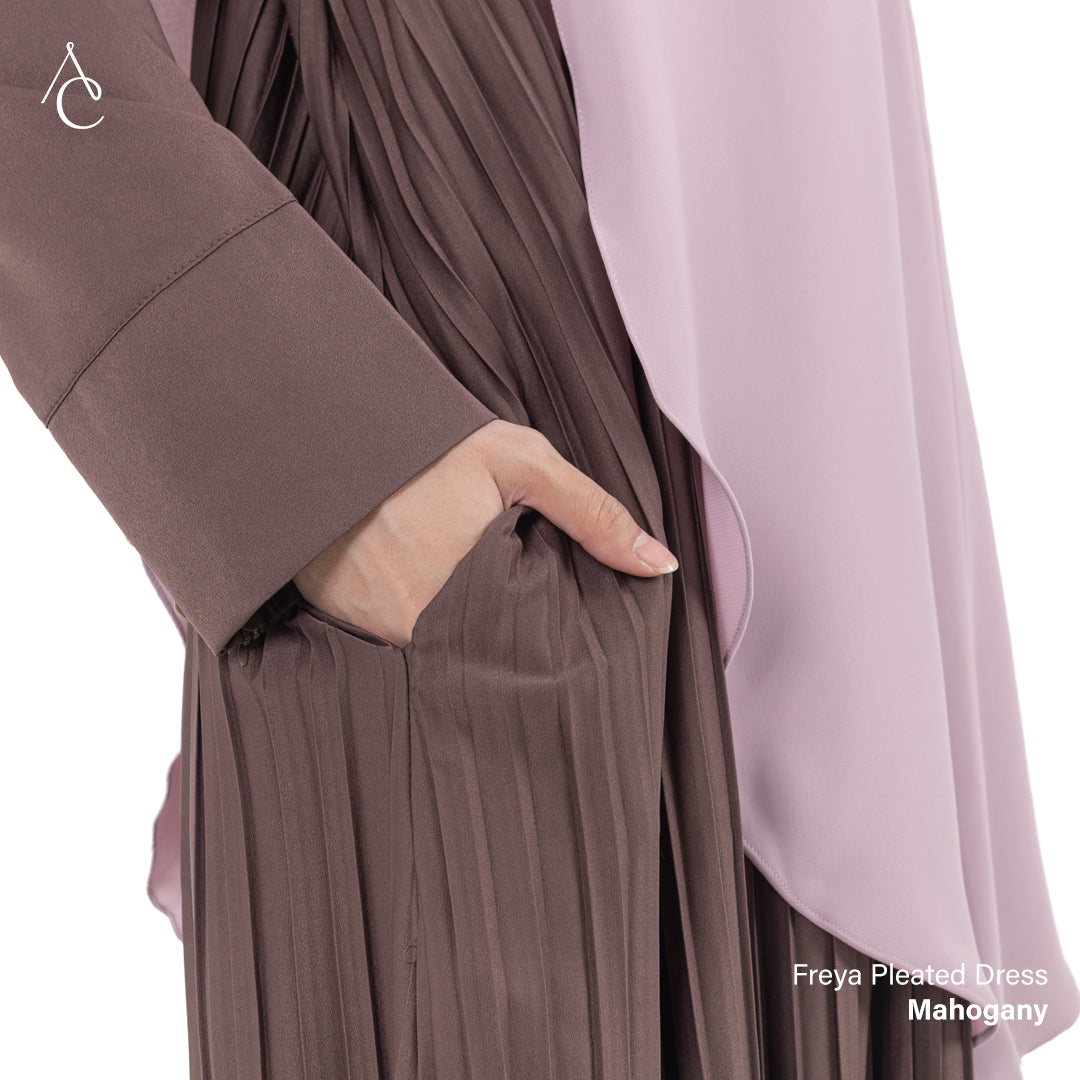 Freya Pleated Dress