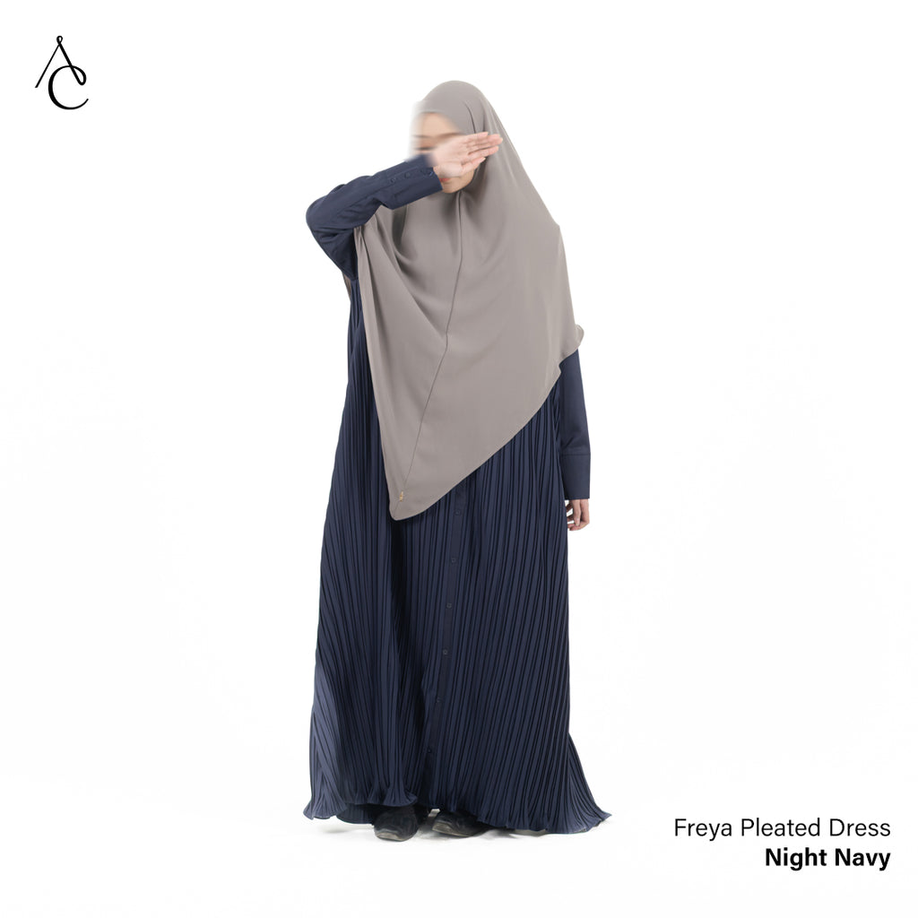 Freya Pleated Dress