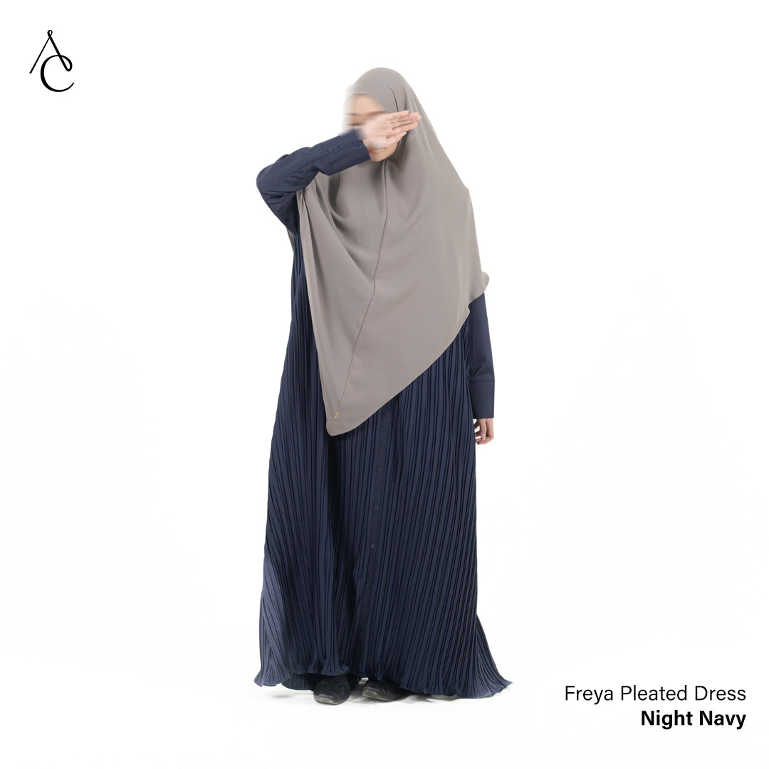 Freya Pleated Dress