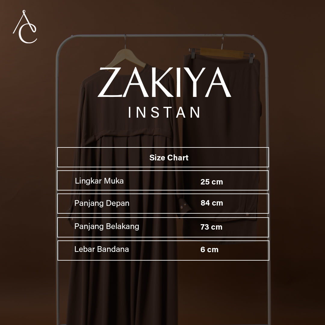 Zakiya Instan Pashmina
