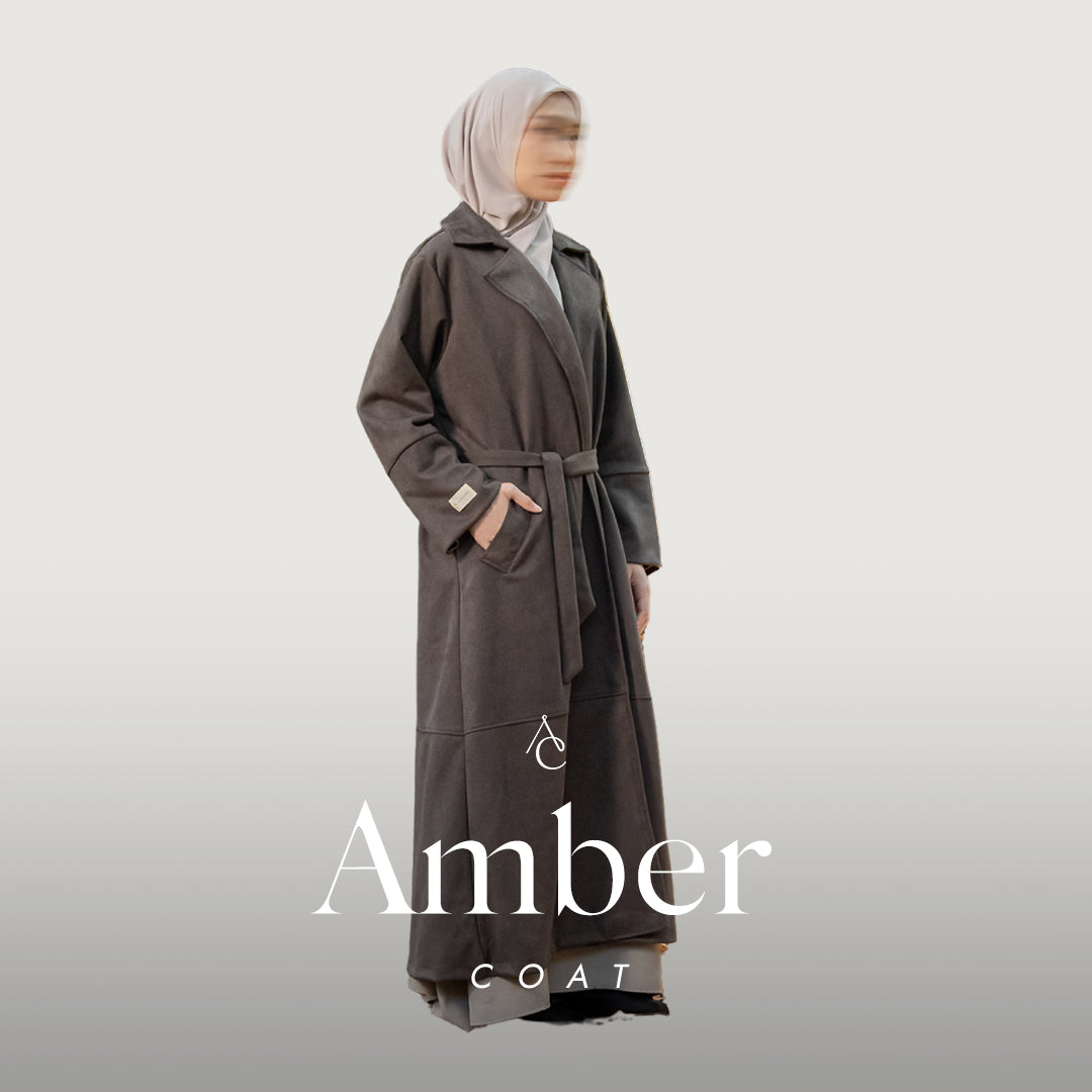 Amber Coat Suede