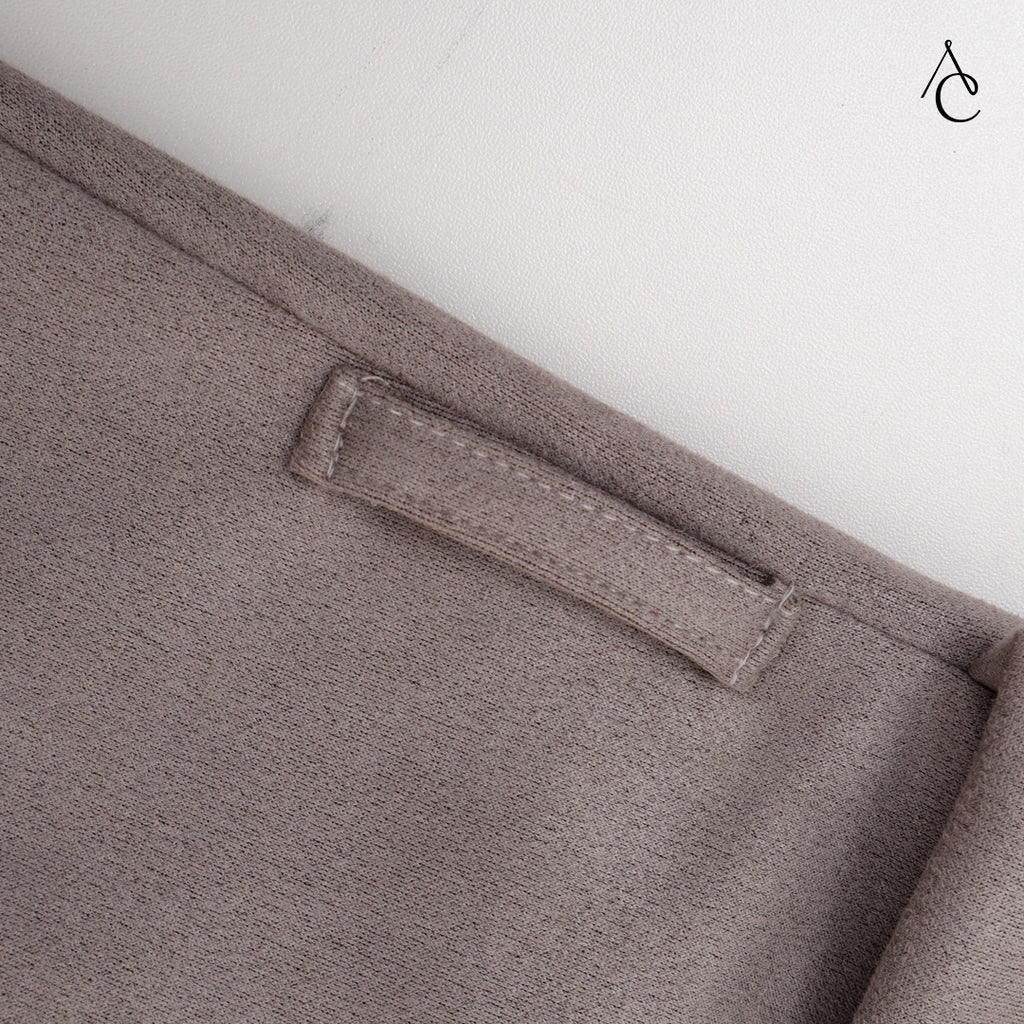Amber Coat Suede
