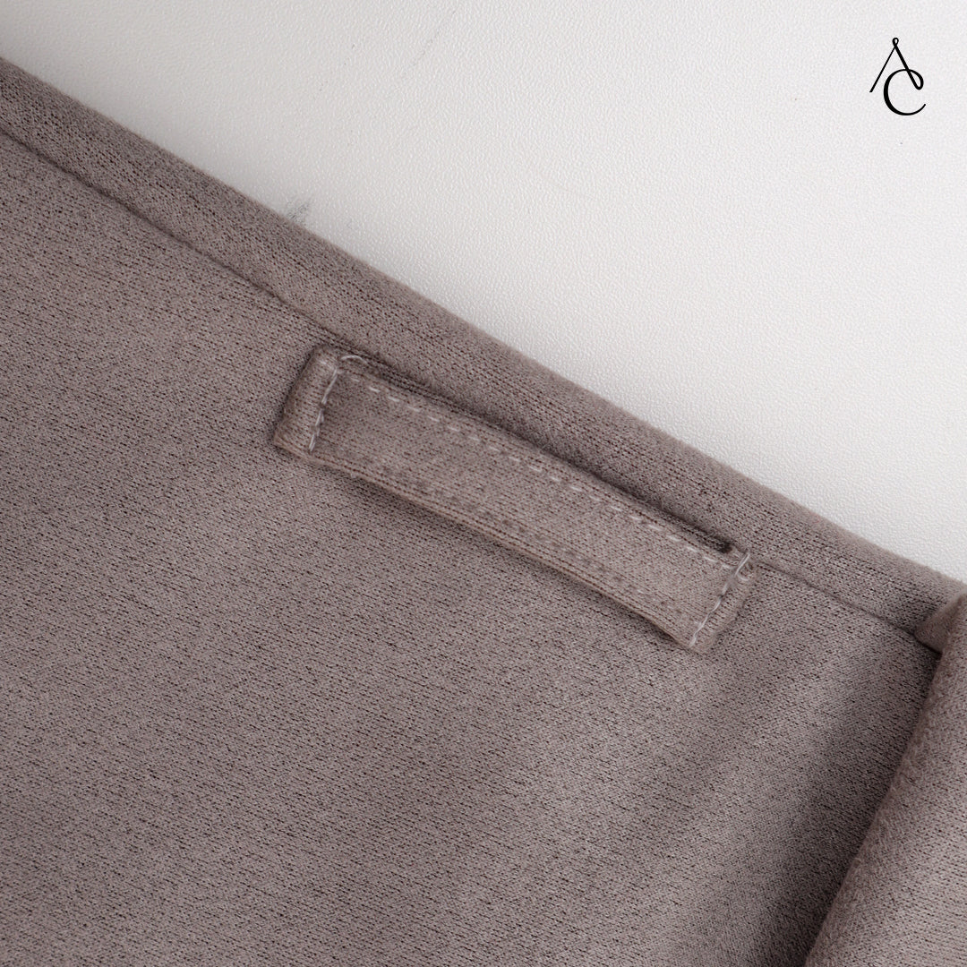 Amber Coat Suede